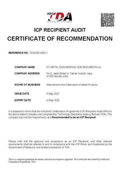 ICP Recipient Audit